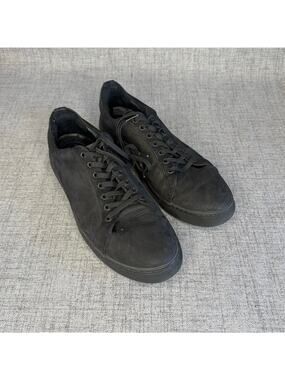 Thursday Boot Co. Premier Low Top Leather Sneakers Matte Black Women's Size 11